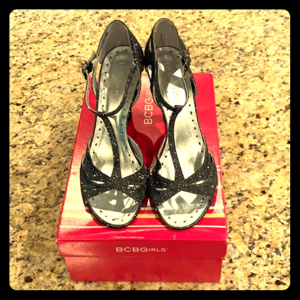 BCBGirls Glitter Heels Size 8.5